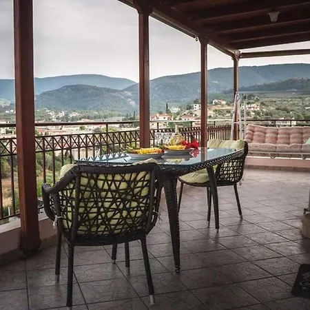 Blue Horizon Luxury Villa Semesterbostad Corinth